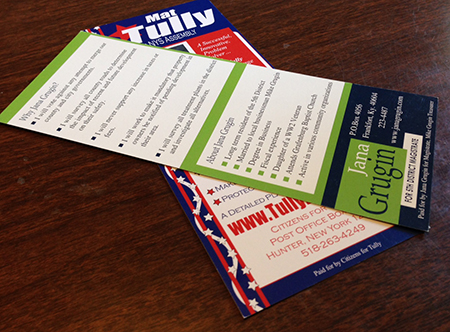 Campaign Palm Cards
