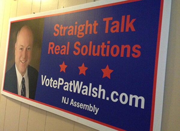 Full Color Campaign Billboard Signs (4' x 8')