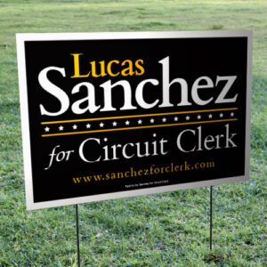 Corrugated Plastic Yard Signs