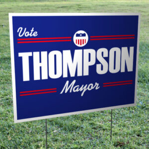 Campaign Yard Signs - Corrugated Plastic (18” x 24”)