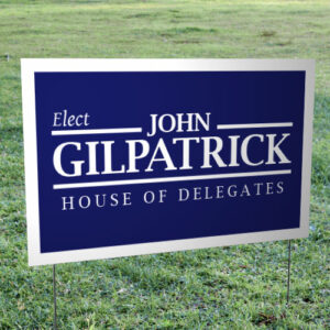 Campaign Yard Signs – Sealed Yard Signs (16” x 26”)